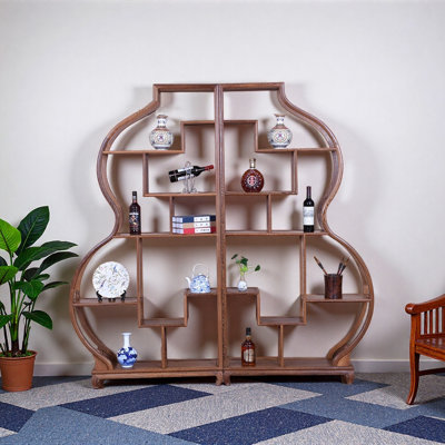 New Chinese Classic Minimalist Style Bookcase