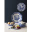 Plateau octogonal italien Spode 14 po