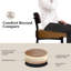 Ensemble de fauteuils de comptoir rembourrés pour îlot de cuisine 24 po.-2096884297
