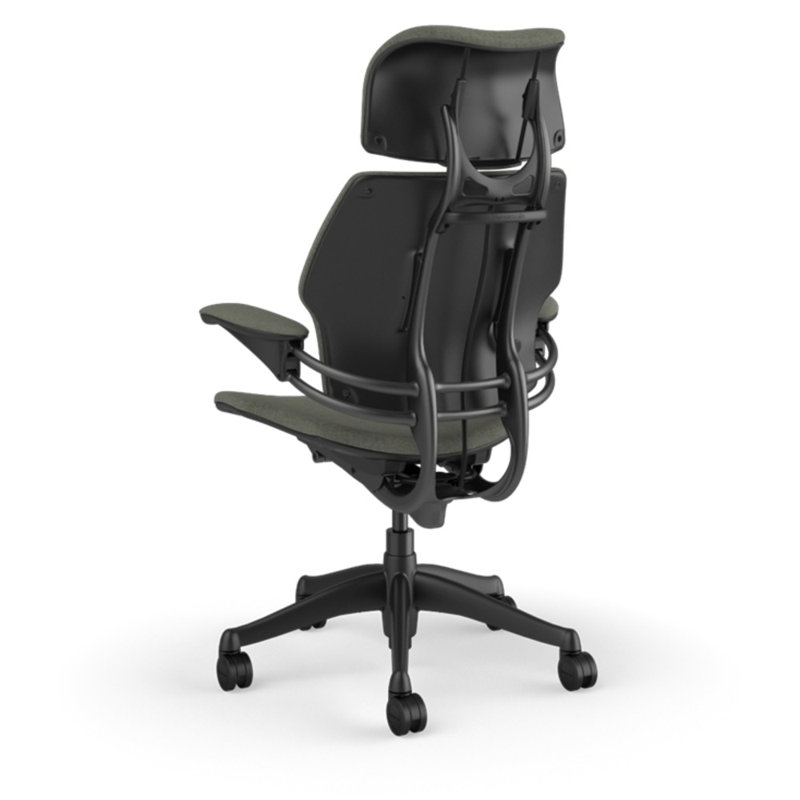 Freedom Headrest Ergonomic Task Chair - Guest, Gray - 15