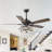 Hotwells 52'' Ceiling Fan with Light Kit-1926195139