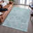 Premium Machine Washable Wayne AMF1102 Damask Rug-1705130399