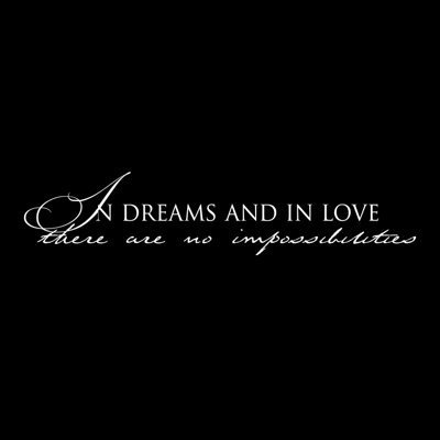 Text & Numbers Non-Wall Damaging Wall Decal
