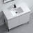 35.9'' Single Bathroom Vanity with Ceramic Top-1189324149