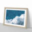 Crisp Clouds - Picture Frame Painting Print-56708502-56708501