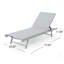 Chaise longue inclinable Audyn-100694914-124198972