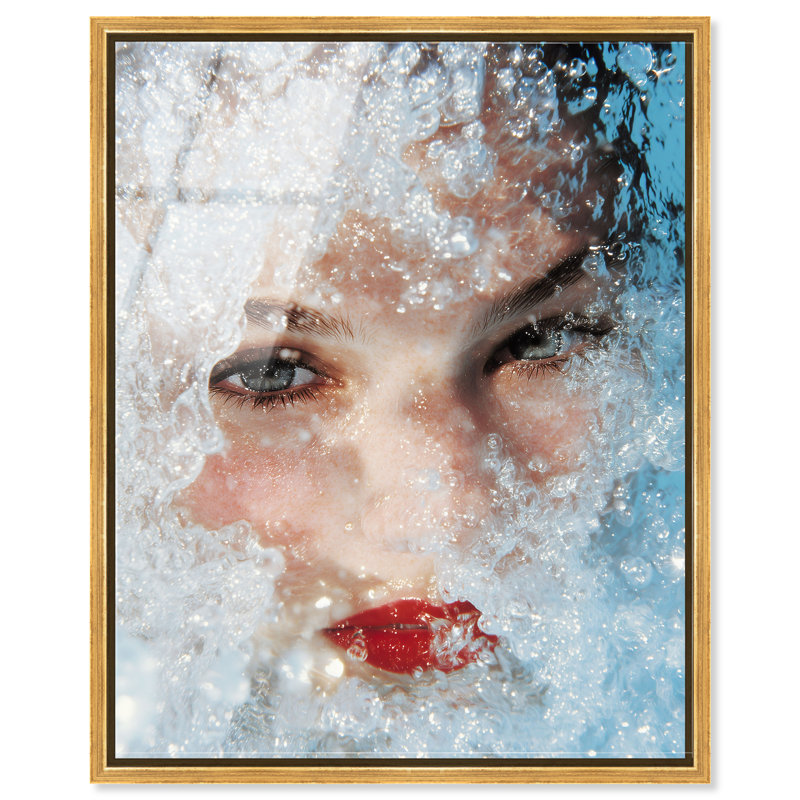 Crystal Splash High-Gloss Frameless Acrylic Glass Wall Art Fashion Print by Oliver Gal, Ready to Hang, 16 x 20, 31"H x 25"W