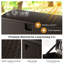 Costway 100 en brun-128495343