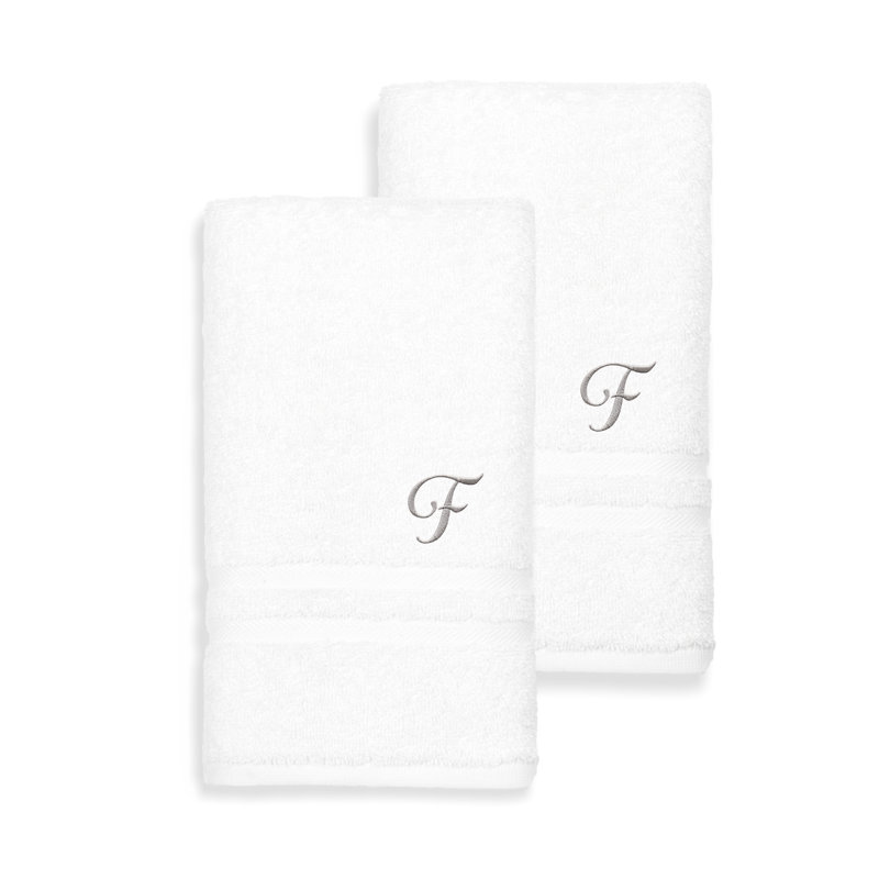Débarbouillette 100% coton Denzi, F, Blanc