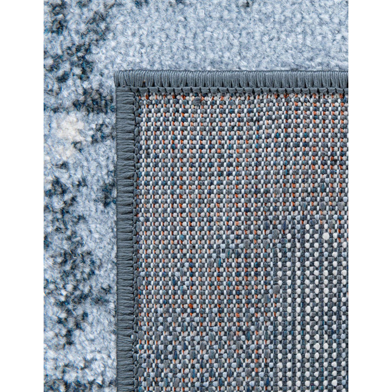 Eudora Geometric Indoor Rug, Square 7'10"