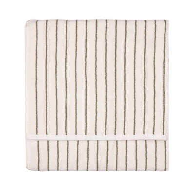 Hebden Narrow Stripe 100% Cotton Bath Sheet