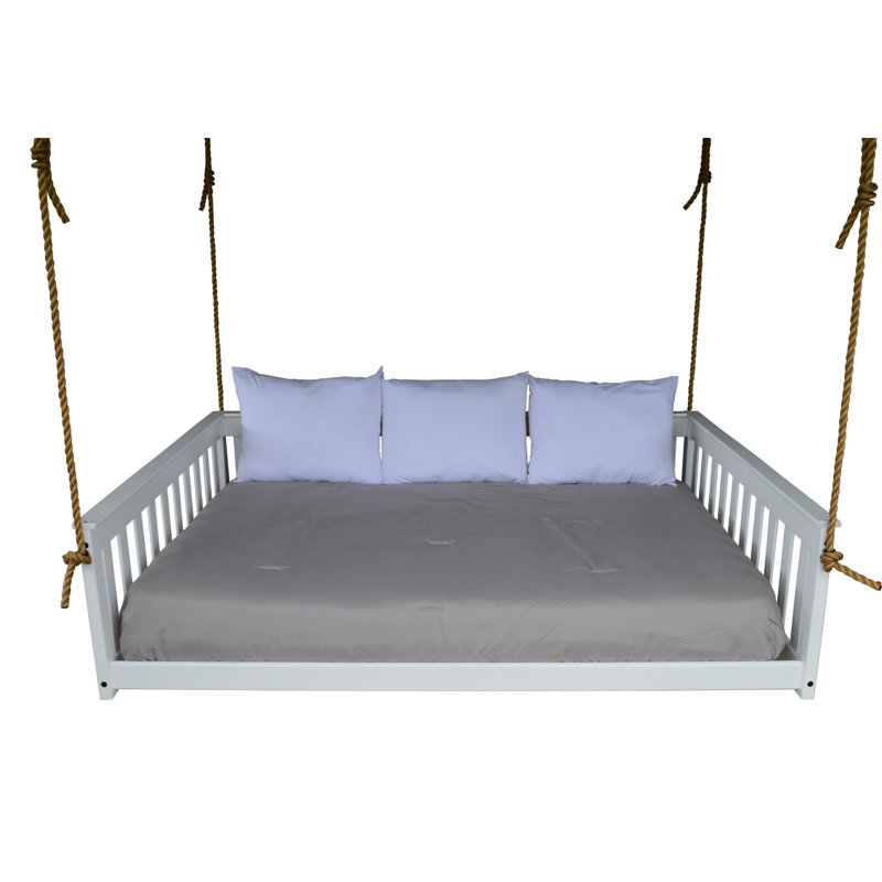 Carol Solid Wood Daybed, White, Full