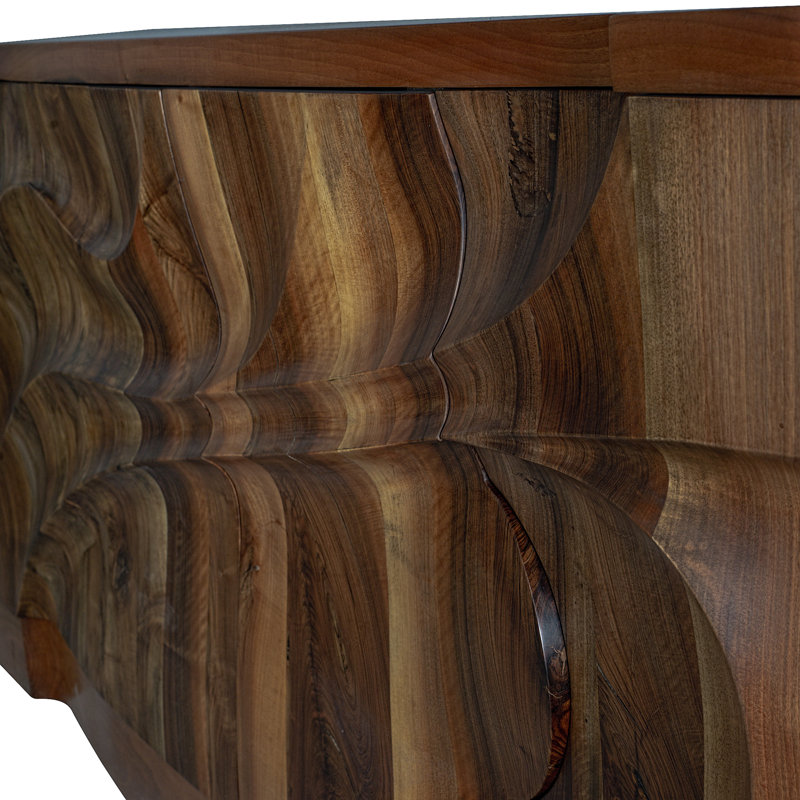 23.65'' Solid Wood Console Table