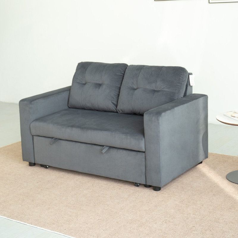 2 Seater Sofa Bed, Grey