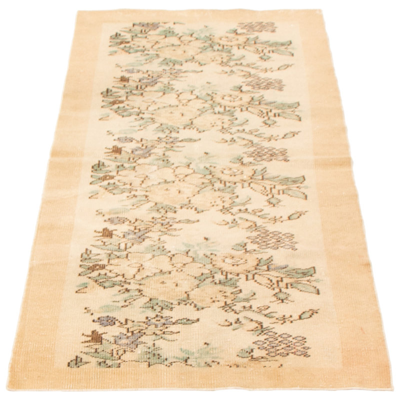 Tapis kaki clair rétro Trayvion 3 pi 0 po x 6 pi 6 po