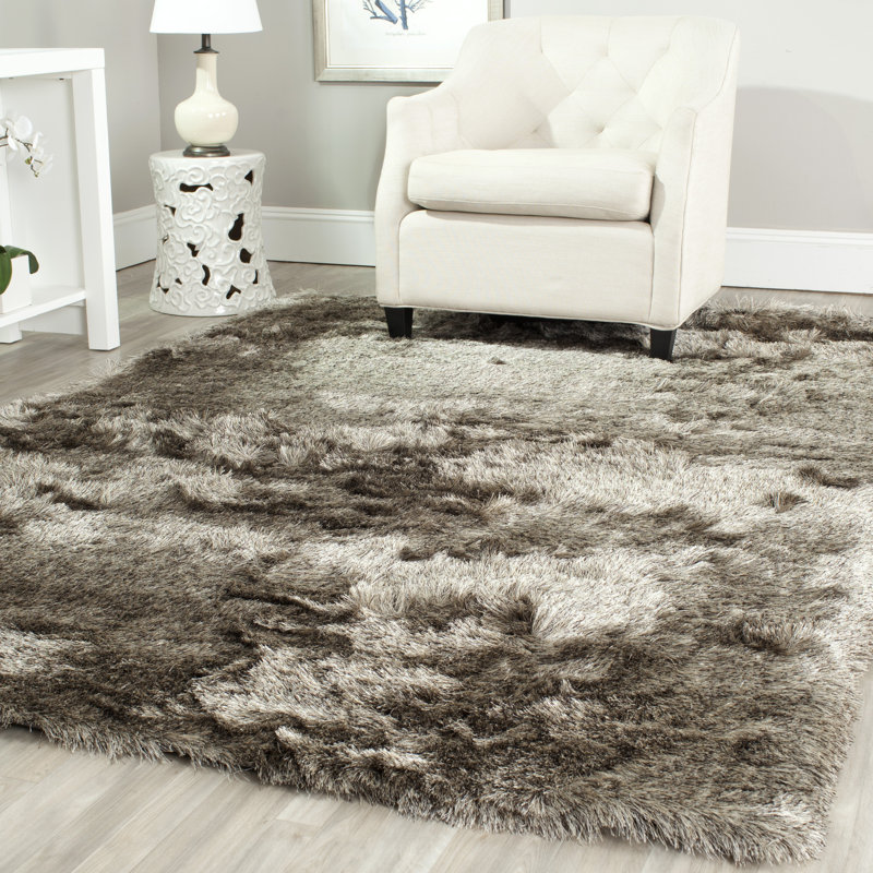 Finnigan Solid Colour Area Rug, Rectangle 122 x 183 cm