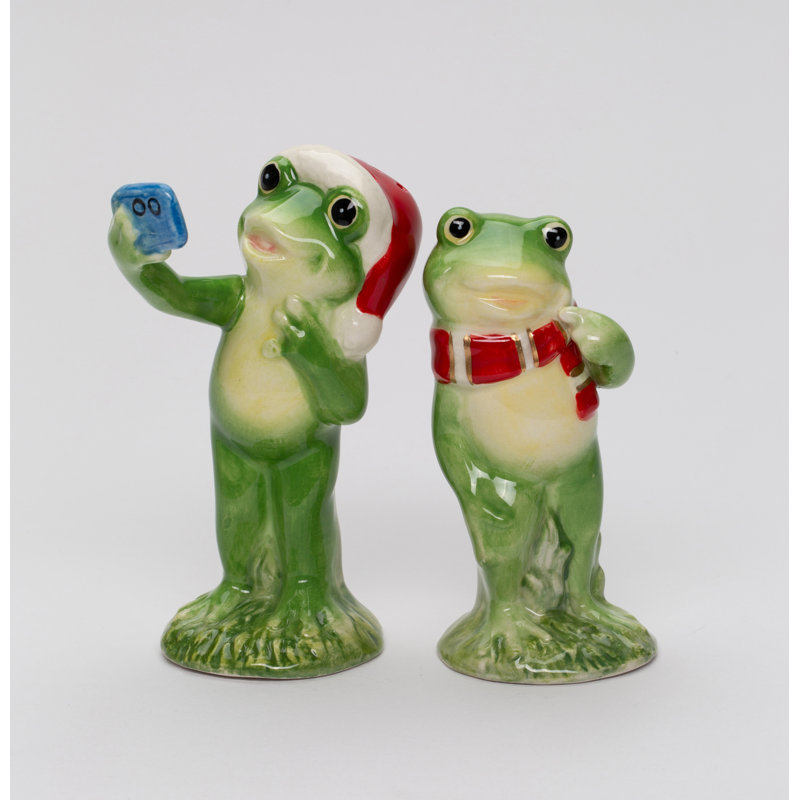 Selfie Frog Salt And Pepper