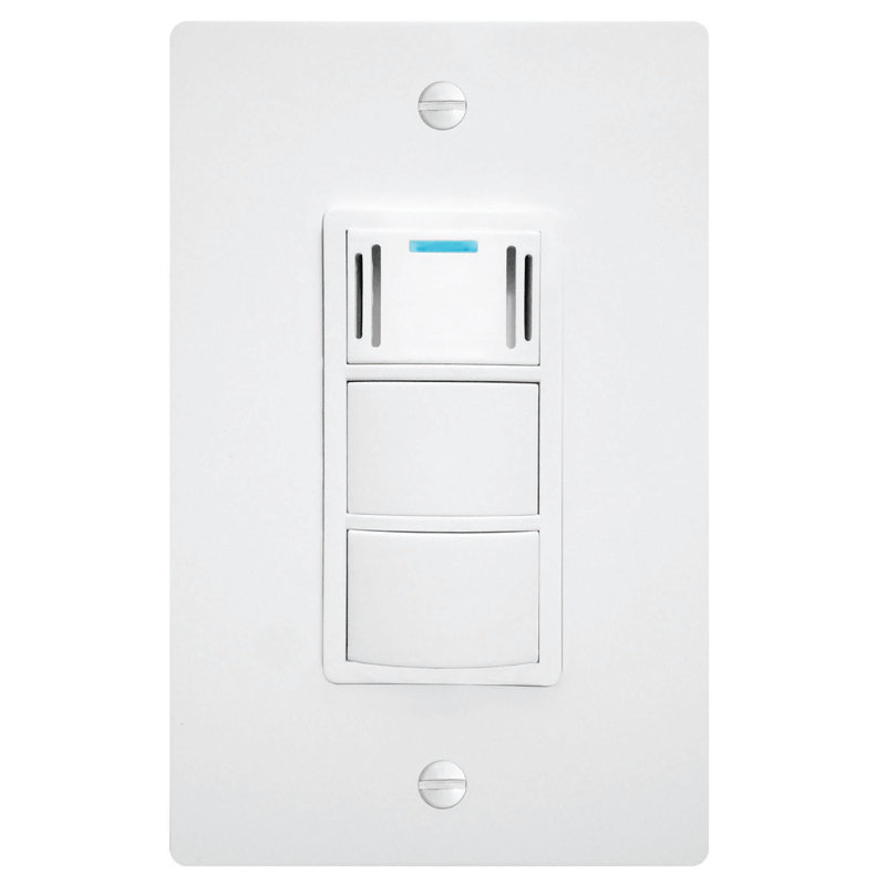 WhisperControl Tamper Resistant Motion Sensor, White