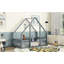 Lit en bois en forme de maison avec rampe, main courante-2120392565-2120392567