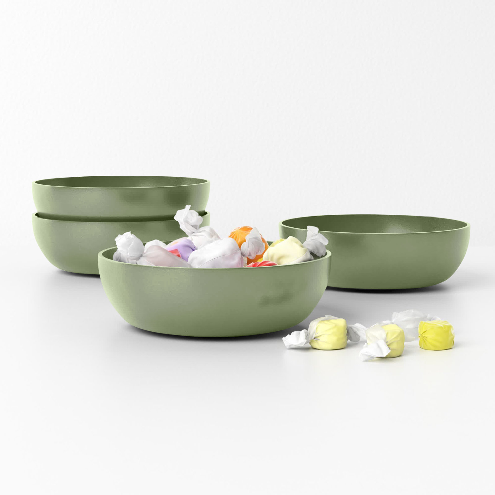 Borgen 20 oz. Fruit Dessert Bowl, Sage