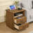 Rutland Set Of 2, Rustic Wood Rutlands With 2 Storage Drawers, Bedside Table With Open Shelf For Bedroom-171055503
