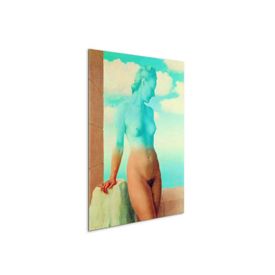 La Magie Noire 77.5cm H x 58cm W MetalArt Materic Aluminum Satin Effect, Frameless Panel, Lightweight Ready to Hang