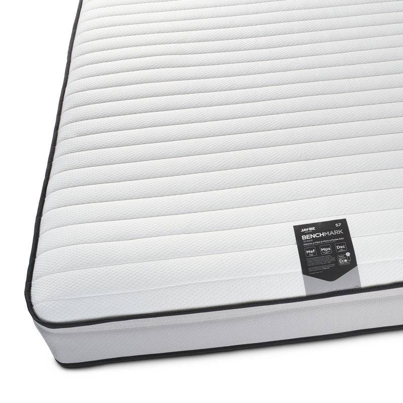 Jay-Be Benchmark S7 Tri-brid Eco-Friendly Mattress, Double (4'6)