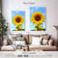 Harnek tournesol en fleurs-108256705