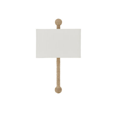 Senegal Plug-in Flush Mounted Sconce