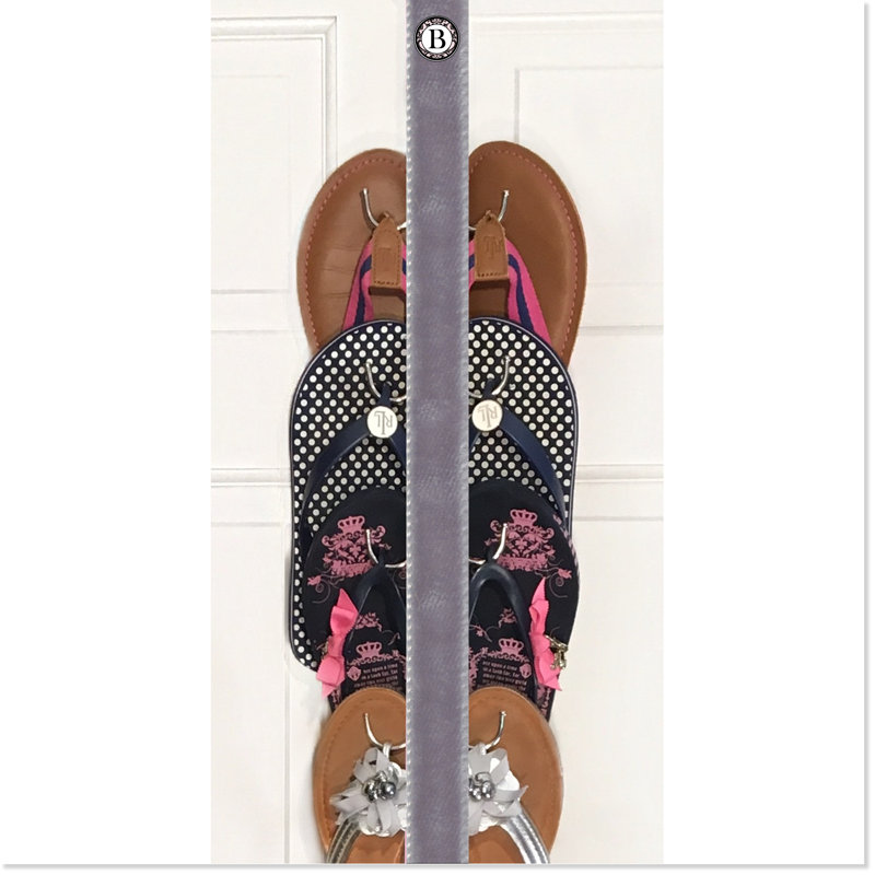 Rangement suspendu Columbus Sandal, Gris