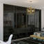 Armoire 4 panneaux coulissants en verre fumé-84510457-84510460