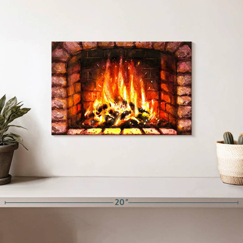 Lilie Fireplaces, 8" H x 12" W