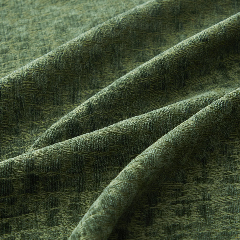 Canapé sans accoudoirs en chenille - vert, Vert