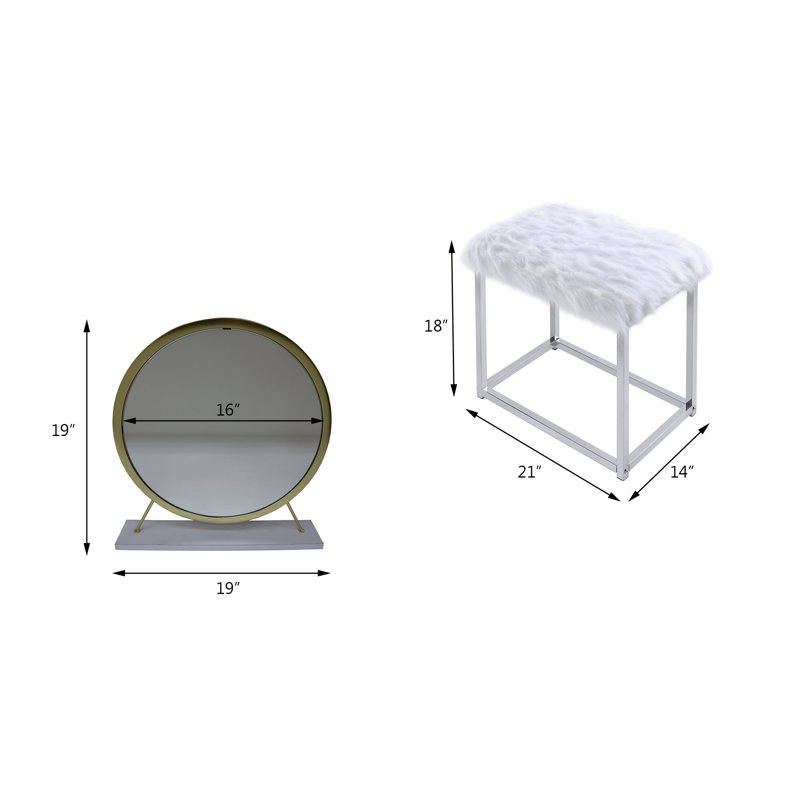 Tabouret de coiffeuse Adao