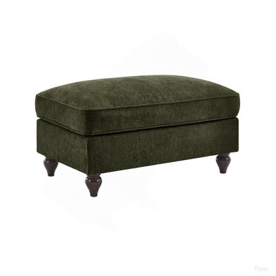 Repose-pieds en chenille - Vert