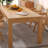 Modern simple solid wood dining table set.-104802445