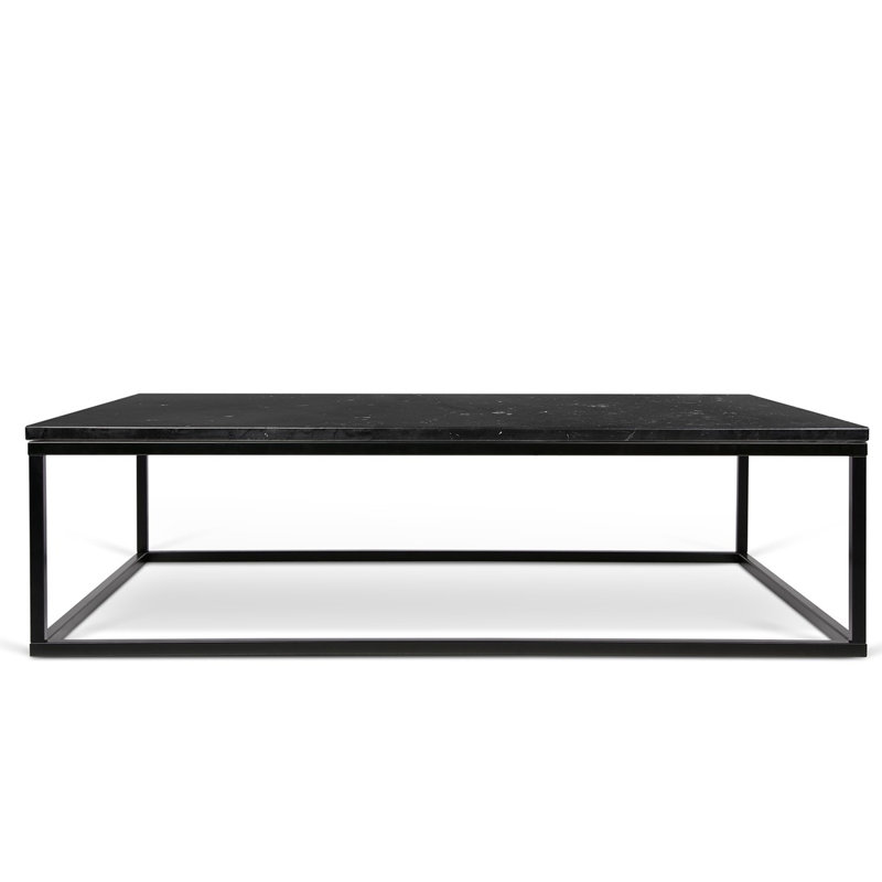 Frame Coffee Table, Black Steel