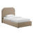 Keynote Upholstered Fabric Curved Platform Bed-101181373-101181368