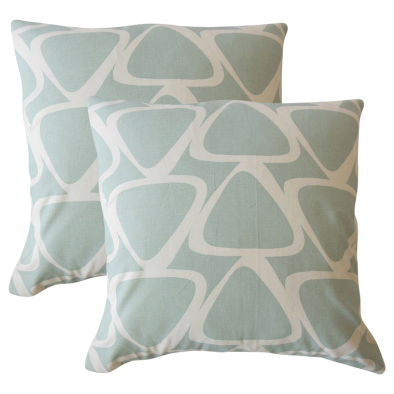 Square Pillow Cover & Insert, Dew