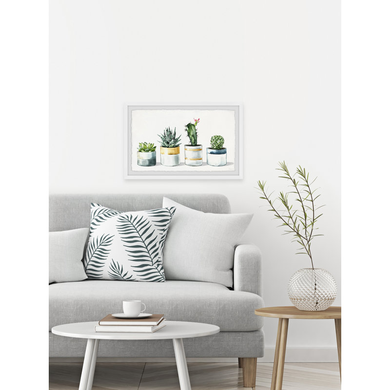 «Cactus Is Perfect», reproduction encadrée, H 8 po x l 12 po x P 1,5 po