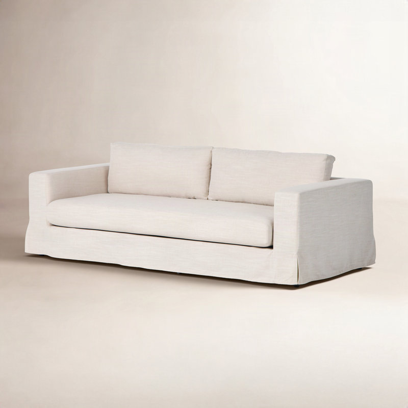 Yelena Sofa, 33" H x 89" W x 41" D, Surrey Olive