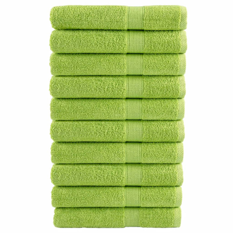 Nerte 100% Cotton Hand Towel, 200cm L x 100cm W, Apple