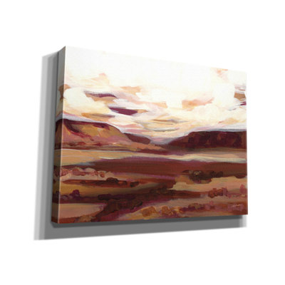 «Mauve Mesa 2» par Haley Knighten, art mural sur toile