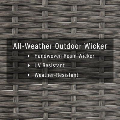 Vaishal Wicker Outdoor Stool