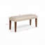 Banc rembourré