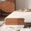 Canapé-lit pliable en bois massif-112657433