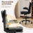Ebern Designs Ergonomic Faux Leather Drafting Chair with Adjustable Footrest -1412997251