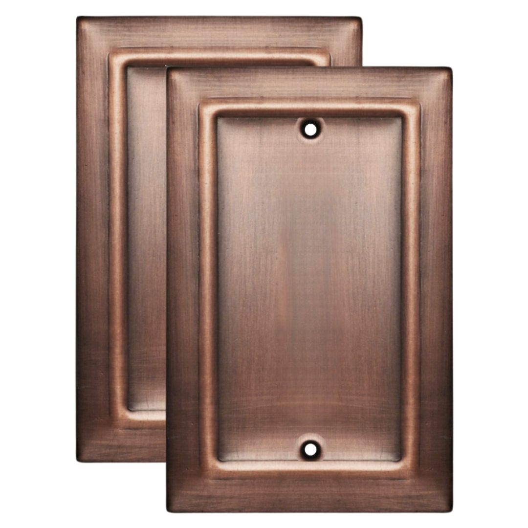 Architectural 1-Gang Blank Standard Wall Plate Monarch Abode 