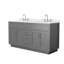 Beckett TK 66'' Double Bathroom Vanity with Quartz Top-1196547890-1196547889-1171171165