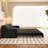 Flum 66“ Queen Size Convertible Sleeper Sofa Bed Pull-Out Futon Loveseat-81786178